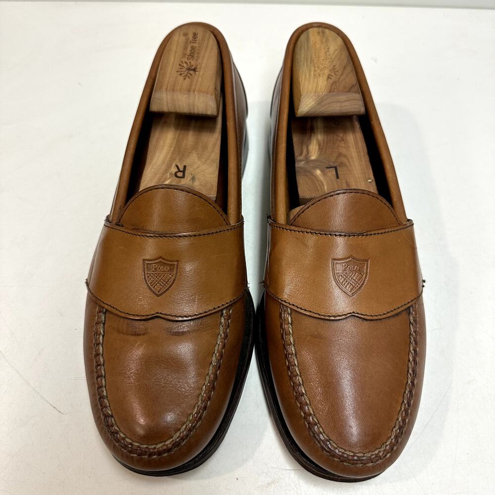 EUC Ralph Lauren x Allen Edmonds Moorland Concord Loafer Bench Made in USA 9.5